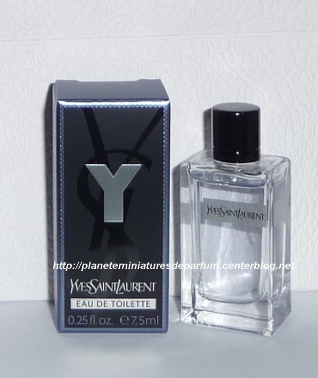 Miniature Y Yves Saint Laurent parfum pour homme.
